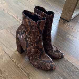 Aldo Python Boots - Size 8